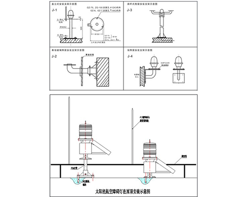 GZJ航空障碍灯支架
